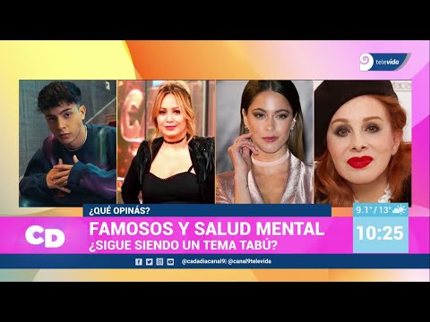 FAMOSOS Y SALUD MENTAL ¿Sigue siendo un tema TABÚ? #DebateCadaDía