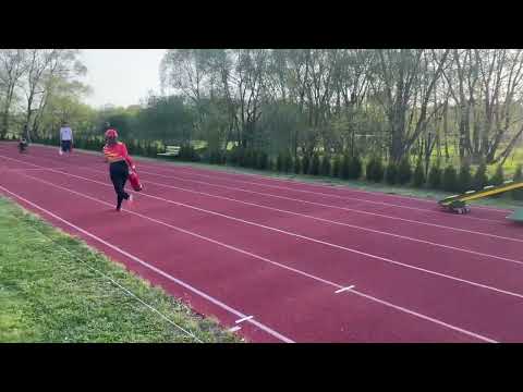 Okresní kolo dorostu Moravský Beroun 2022 Míša Tošovská 1. pokus dvojboj