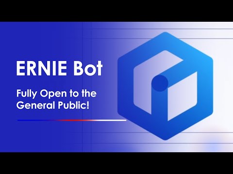 ERNIE Bot Fully Open to the General Public