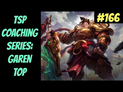(Garen Top) TSP Coaching Series #166 -- In-depth Gameplay Analysis-- League of Legends