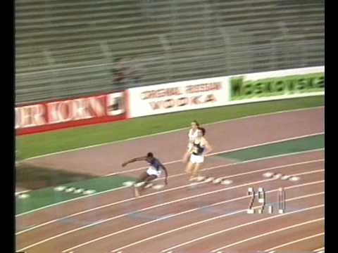 1977 World Cup 400m Hurdles - Ed Moses