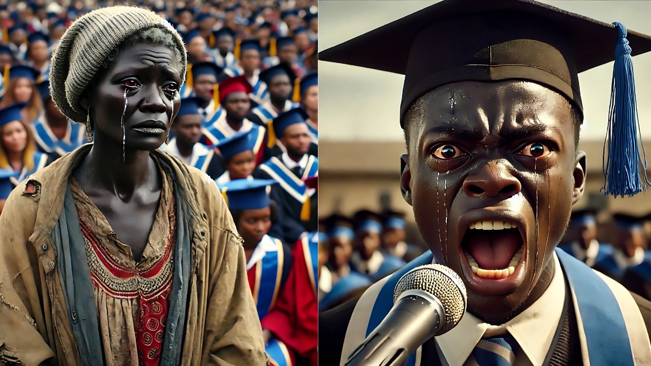 My Mom Came Dirty to My Graduation What I Said on the Mic Shocked Everyone #africantales  #tales