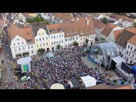 Eröffnung Tag der Sachsen 2015 durch Präsidenten Sächsischen  Landtags Matthias Rößler