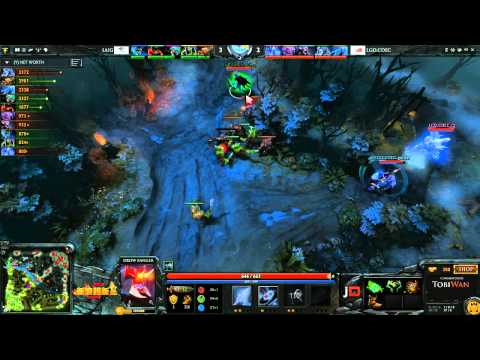 LGD CDEC vs Lai Gaming Game 1 - Sina Cup @TobiWanDOTA