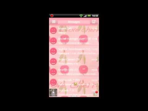 Theme Cherries for GO SMS Pro Video
