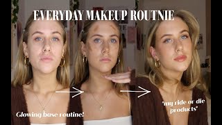 MY EVERYDAY MAKEUP TUTORIAL! * tips, my all time fav products + chatty grwm*