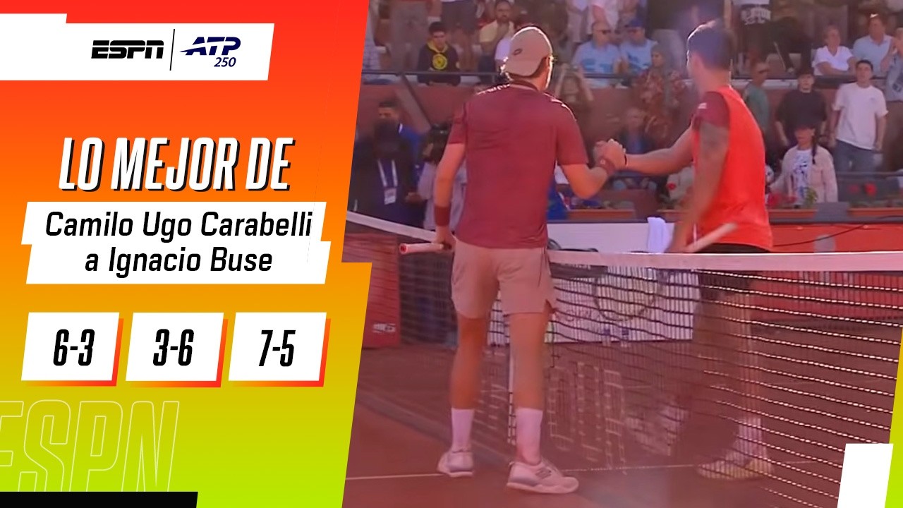 EL DUELO SUDAMERICANO EN MARRAKECH FUE PARA UGO CARABELLI: TRIUNFO CONTRA EL PERUANO BUSE | RESUMEN