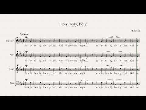 Video thumbnail for Holy, holy, holy