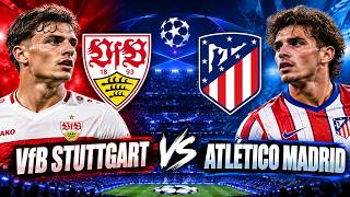 WATCH LIVE | VfB Stuttgart vs Atlético Madrid | UEFA Champions League Clash | Live Football
