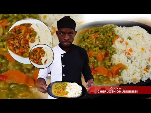 How To Make Beans & Peas Sauce With Ugali & Rice: A Step by Step Guide!