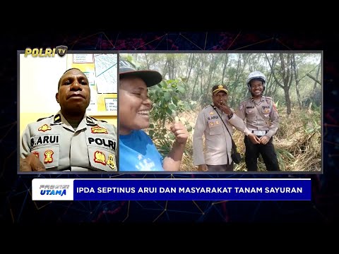 LIVE KANIT BHABINKAMTIBMAS POLRES PEGUNUNGAN ARFAK - IPDA SEPTINUS ARUI