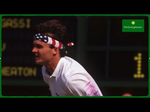 FULL VERSION 1991 - Wheaton vs Agassi - Wimbledon