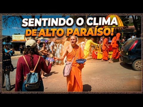 ​Sentindo o Clima de Alto Paraíso! | Bar do Waldomiro , Hare Krishna, lojinhas e Feira de artesanato