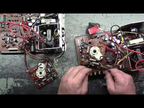 19" Kortek/Imperial KT-1420A Arcade Monitor Chassis Repair Series - Bad Caps (Part 6)