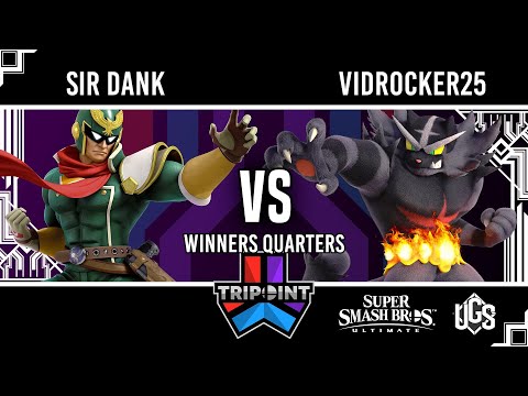 Tripoint Smash 176  -  Winners Quarters  -  Sir Dank(Captain Falcon) Vs. Vidrocker25(Incineroar)
