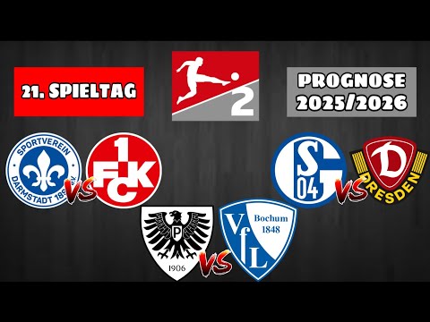 Matchday 21, 2nd Bundesliga: Prediction 2025/2026! / Preußen Münster vs. VfL Bochum
