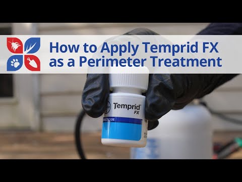 How to Apply Temprid FX Insecticide Around the Perimeter of Your Home Video 