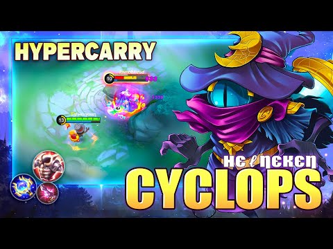 HyperCarry Cyclops Best Build and Emblem! Top 2 Global Cyclops нєℓηєкєη ~ MLBB