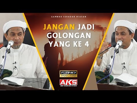 Jangan Jadi Golongan Yang Ke 4