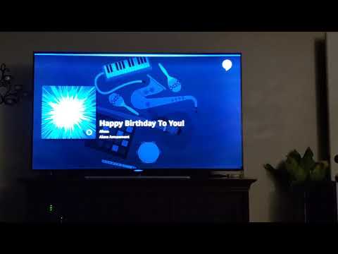 Asked Alexa to sing Happy Birthday, and she did!