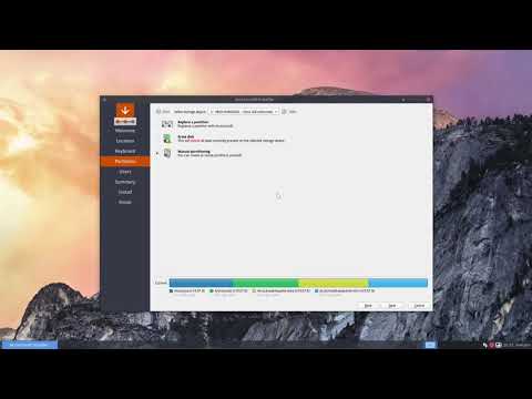 ArcoLinux : 1007 calamares series : using extended partition on MBR to have more than 4 partitions