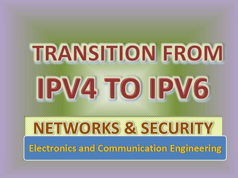 Transition from IPv4 to ipv6