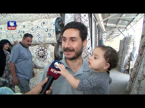 بەڤیدیۆ.. ھاتنی وەرزی زستان بازاڕی فەرش کڕینی لە کەرکوک گەرمکردووە