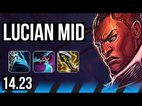 LUCIAN vs LEBLANC (MID) | KR Challenger | 14.23