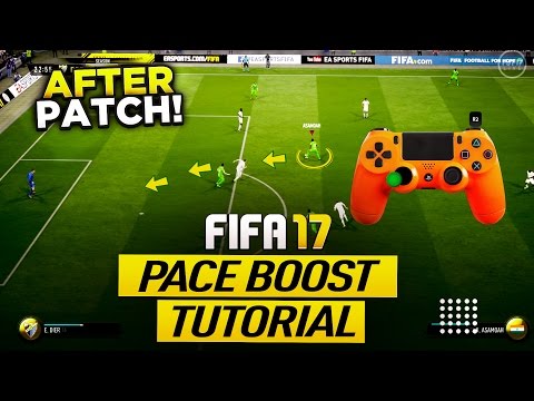 FIFA 17 AFTER PATCH PACE BOOST TUTORIAL - 3 DEADLY SPEED BOOST TECHNIQUES - TIPS & TRICKS