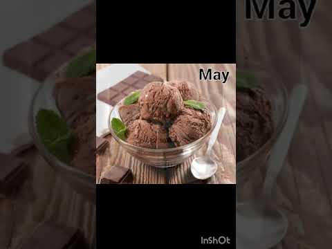 choose your birthday month and see your ice cream flavor