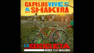 Carlos Vives &amp; Shakira - La Bicicleta (Urban Remix) Feat. Maluma
