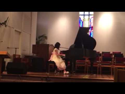 waltz in A minor - chopin by kara recital 03.21.2015