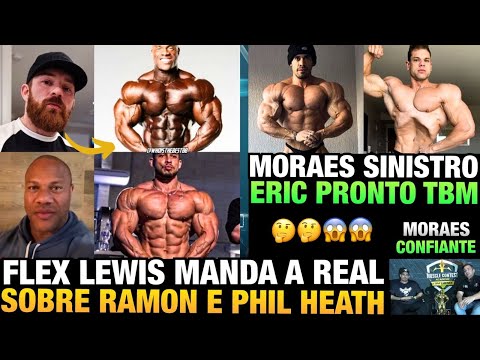 FLEX LEWIS DIZ QUE RAMON NÃO PARECE O PHIL HEATH - PHIL TAMBÉM COMENTA + MORAES E ERIC ESTÃO PRONTOS