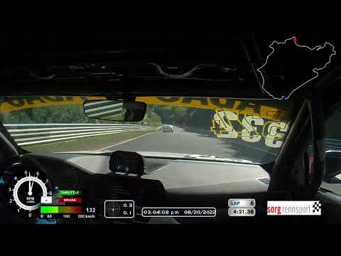 Nordschleife RCN 5 2022 / zweites Rennen, Runde 13 (diesmal mit Harald)