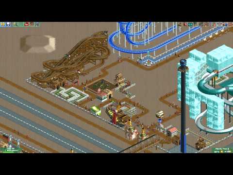 Roller Coaster Tycoon 2 Walkthrough Part 36 (Dusty Greens)