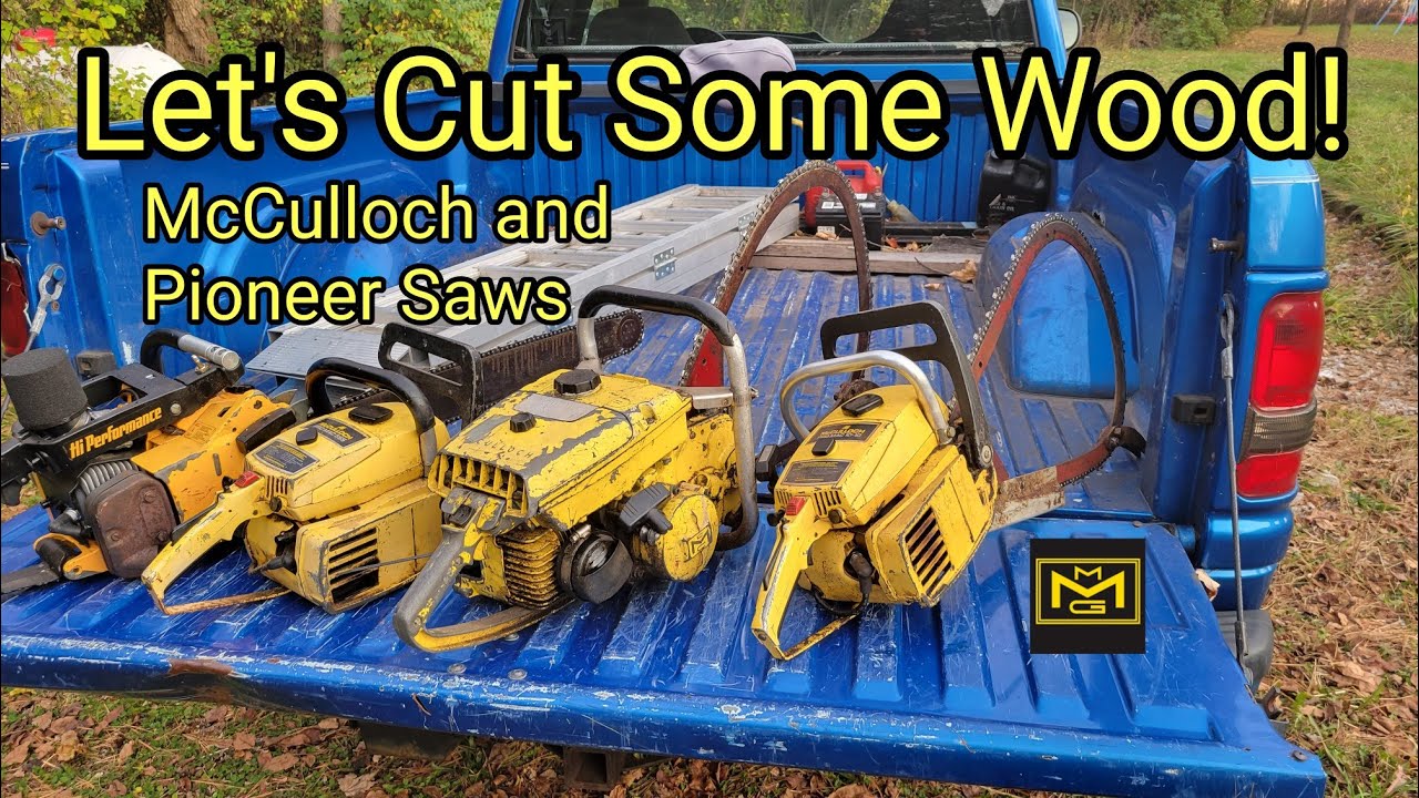 McCulloch Bow Bars and Pioneer P62 High Performance Cutting!