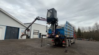 LT Container Kranflak LT Container med Palfinger kran E110L82 Kipperaufbau | Bild 4 - Autoline