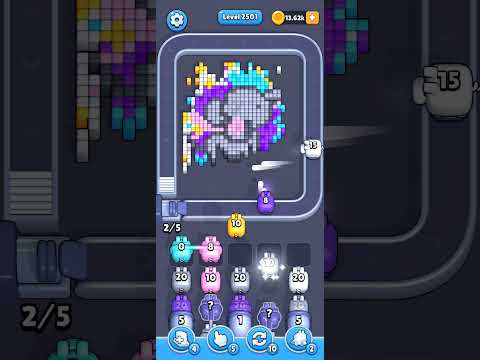 Pixel Flow Level 2501 Walkthrough