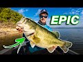 Fishing The LAND Of GIANTS NEW PB And 35 Lb BAG Of BASS