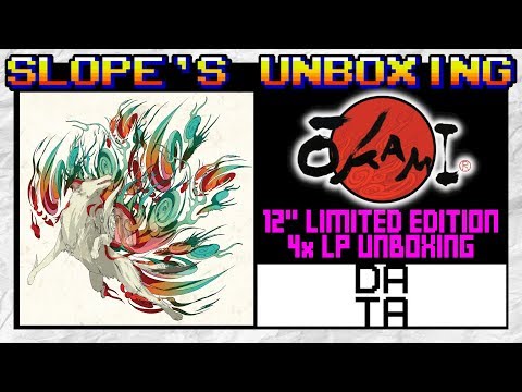Okami 4x LP limited edition Vinyl unboxing from DATA DISCS - SGR