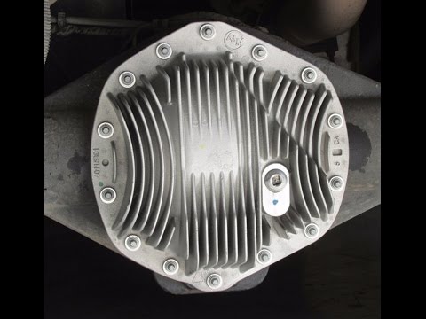Dodge Ram 2500 3500 Silver AAM 11.5 REAR Finned Diff Cover Upgrade