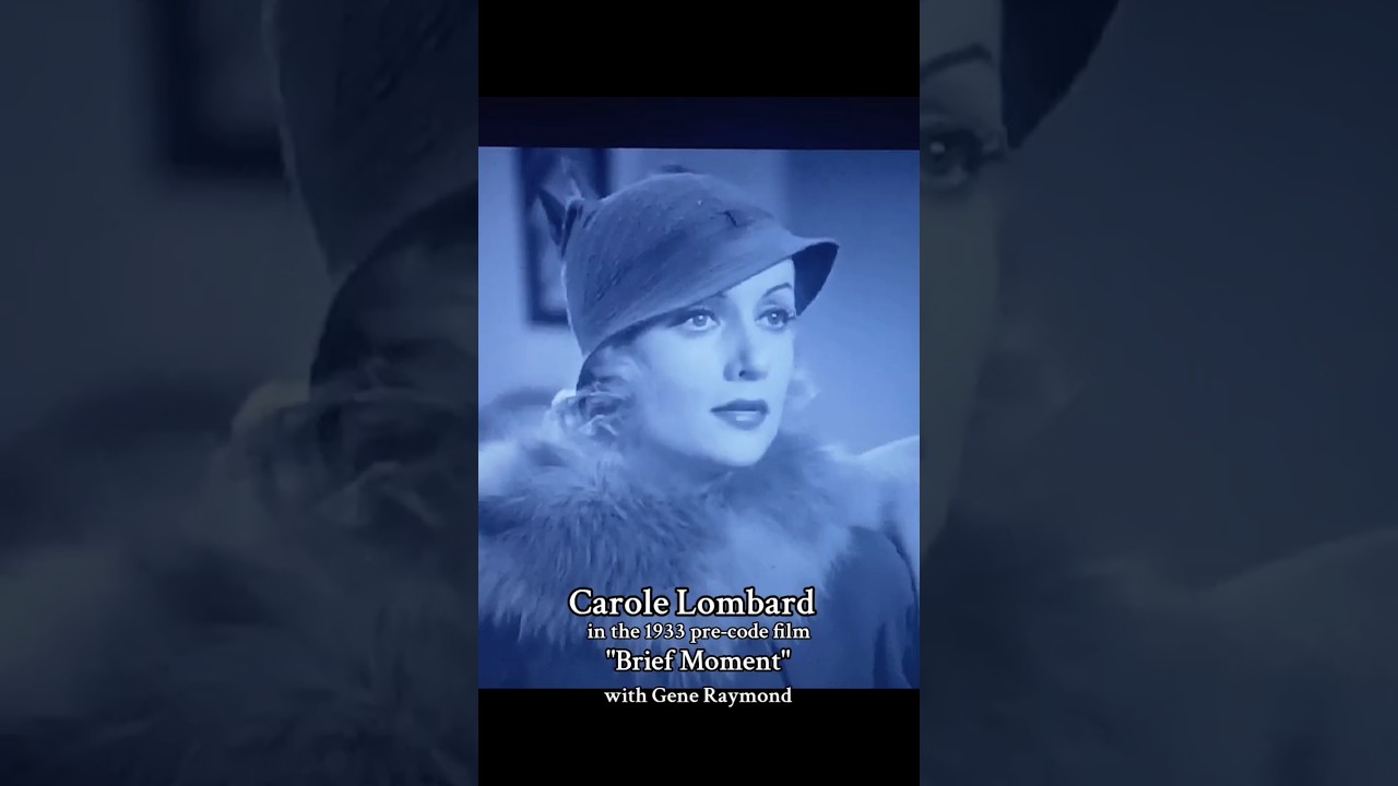 Carole Lombard looking radiant in the 1933 pre-code film, 