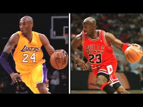 Kobe playing EXACTLY like MJ: identical plays side by side