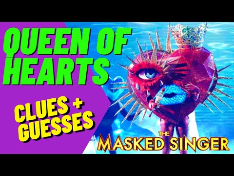 Queen of Hearts Clues and Guesses - Masked Singer - Episode 12