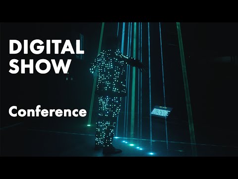 Digital show & Laser Show for Keynote Conferences | Premium Corporate Event Entertainment