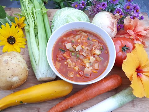 Comment faire une soupe aux légumes (recette vegan)
