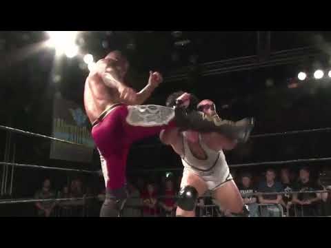 Ricochet vs Jeff Cobb   Wrestlerama Belfast Highlights