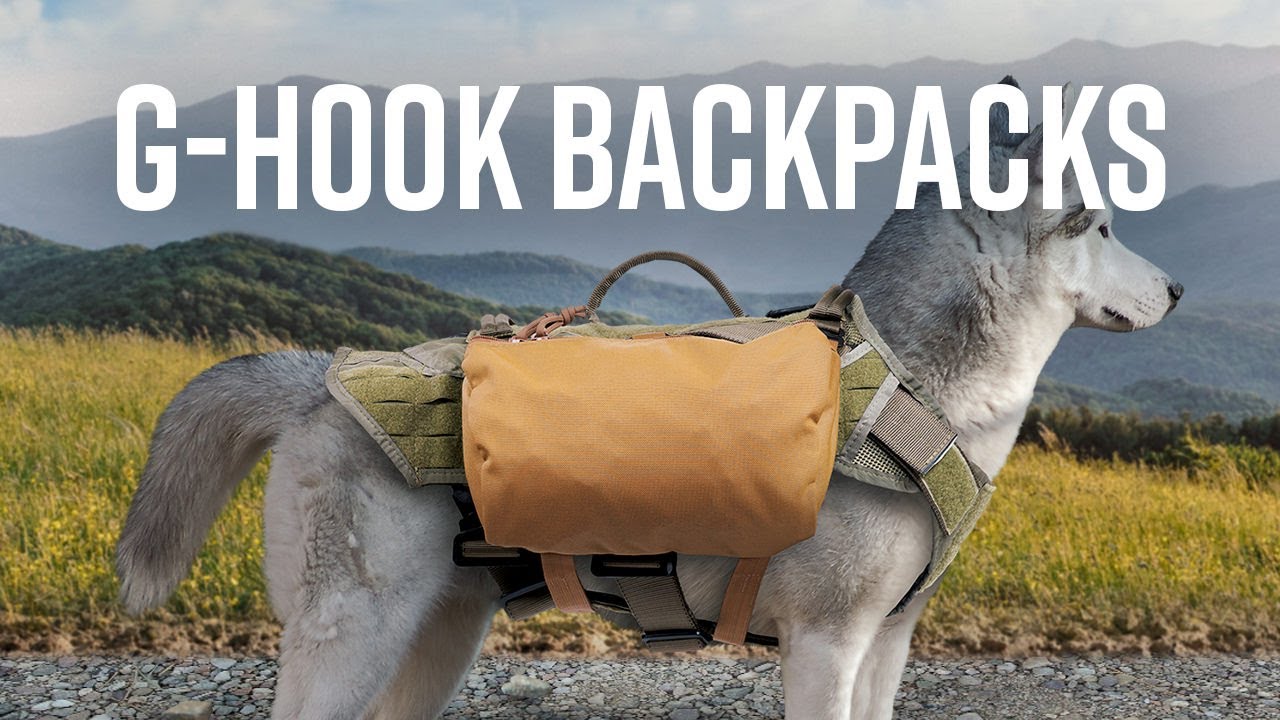Ray Allen G-Hook Backpacks - Dog Harness Storage