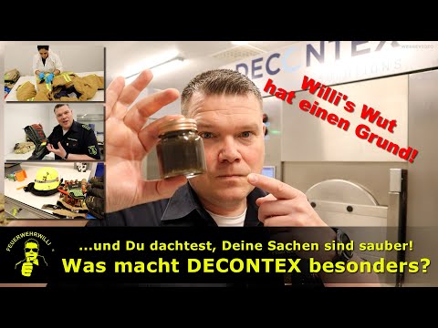 Großes Problem und es ist Lebensgefährlich! Lösung: Reinigung der Einsatzkleidung mit CO2 #DECONTEX