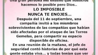 NO TE ENOJES (REFLEXION)